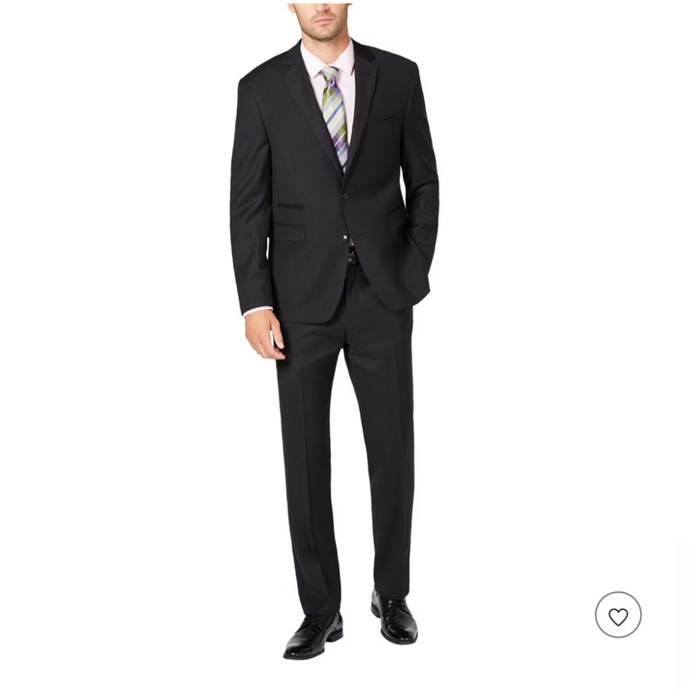 Vince Camuto Black Suit. Worn once.